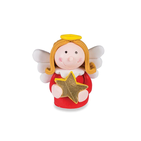 3 Pics déco thème Noël : Lutin, ange, ours blanc Patisse