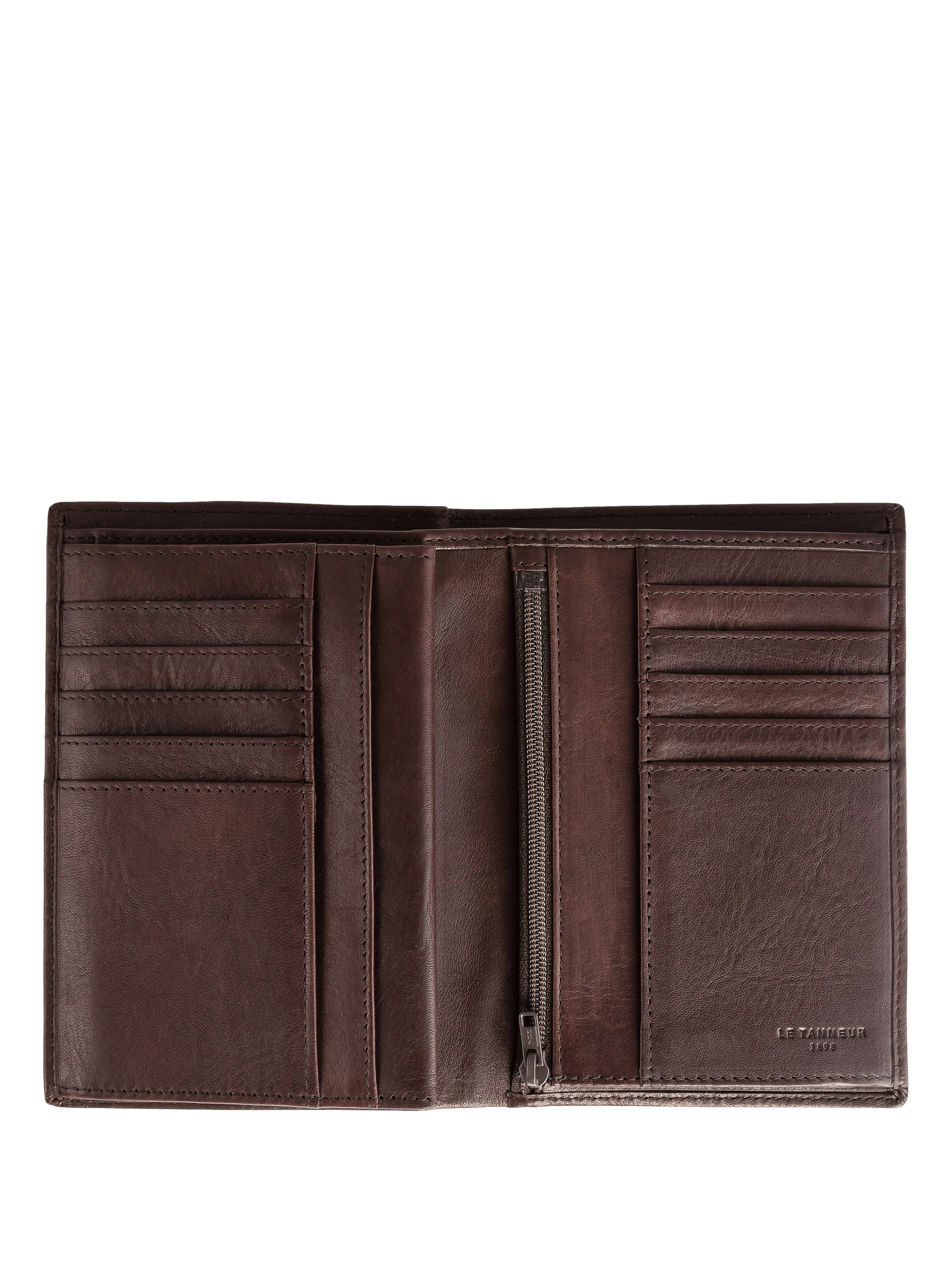GARY - Portefeuille en cuir | Marron