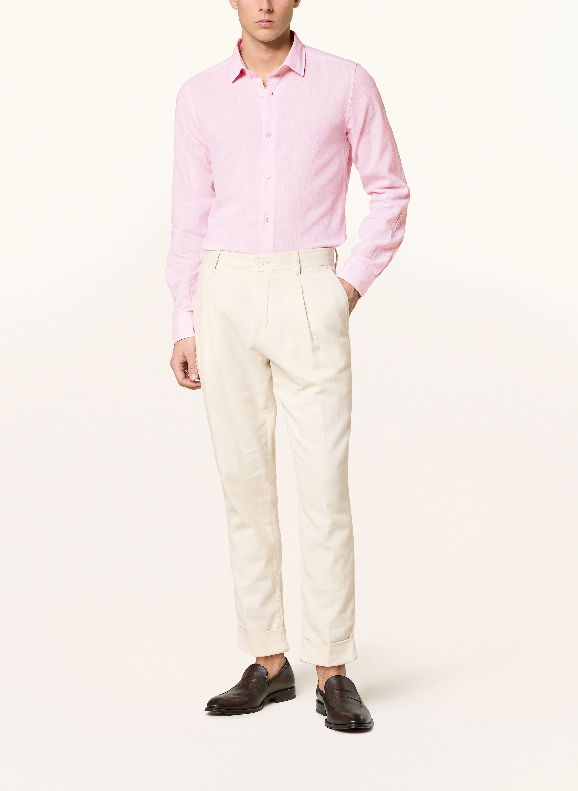 JOOP! Hemd PIT Slim Fit mit Leinen