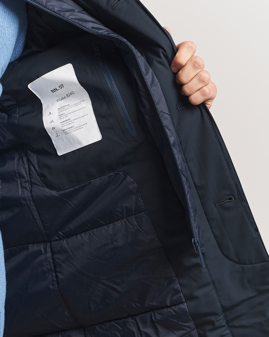 NN07 Blake Jacket Navy Blue