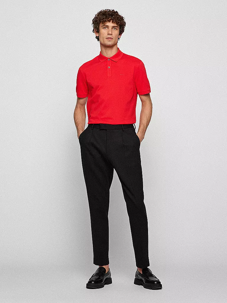 BOSS Poloshirt Regular Fit PALLAS rot