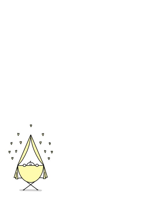 YH Tekent | Geboortekaart | aanpasbaar