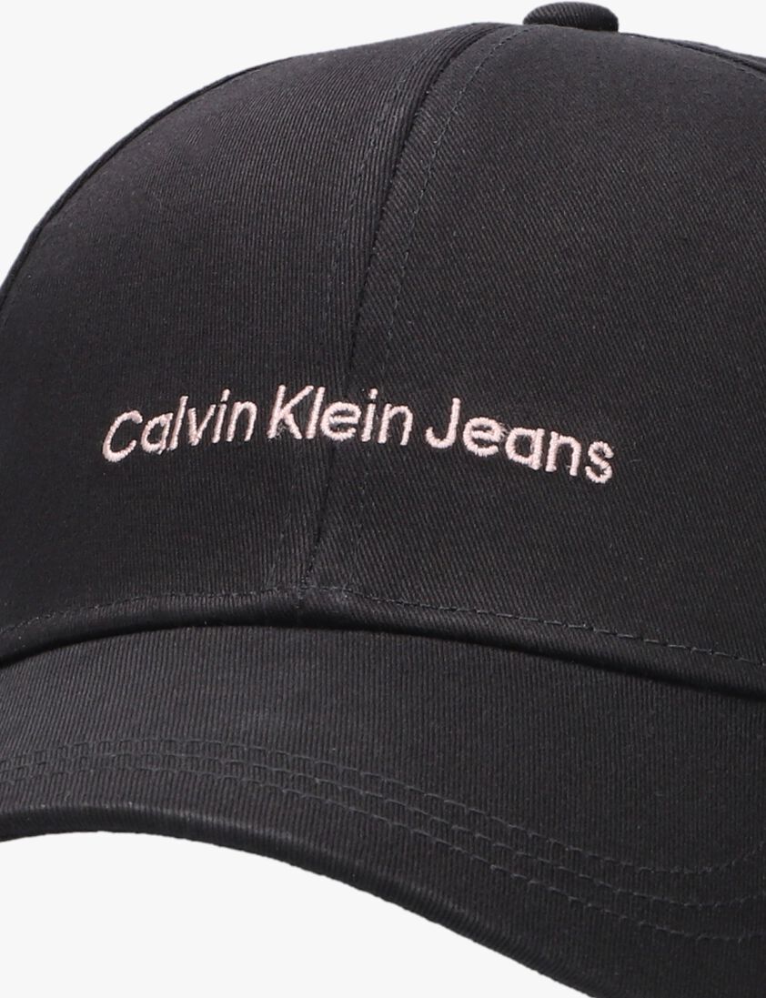 CALVIN KLEIN zwarte calvin klein pet institutional cap