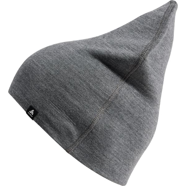 Bonnet ski de fond ODLO MERINO WARM ODLO STEEL GREY MELANGE