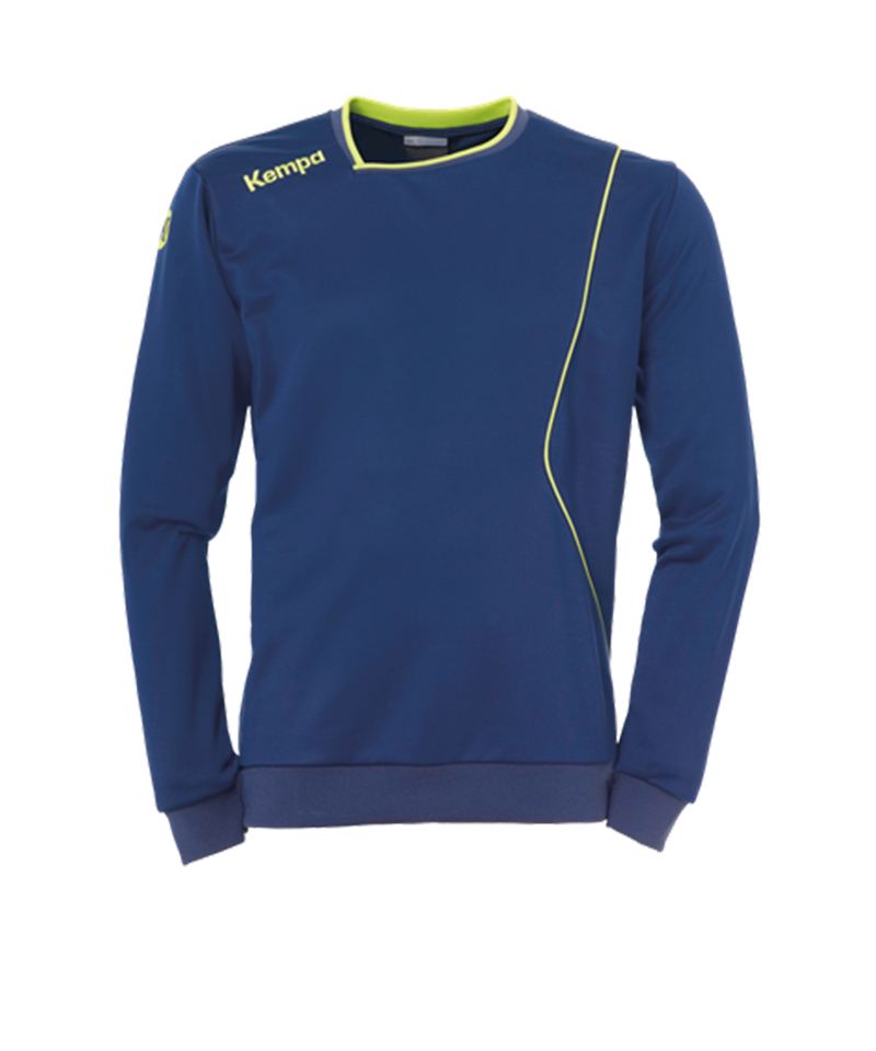 Kempa Curve Training Sweatshirt Kids Blau Gelb F09