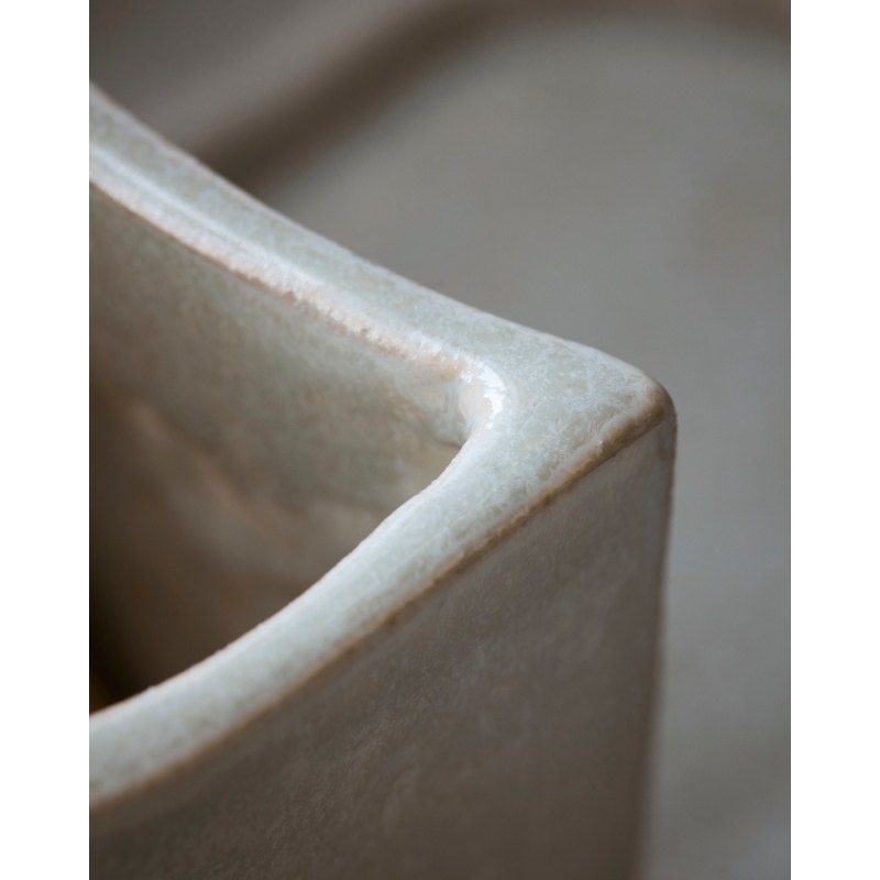 Meraki Brush And Soap Holder Datura Small - Shellish Grey