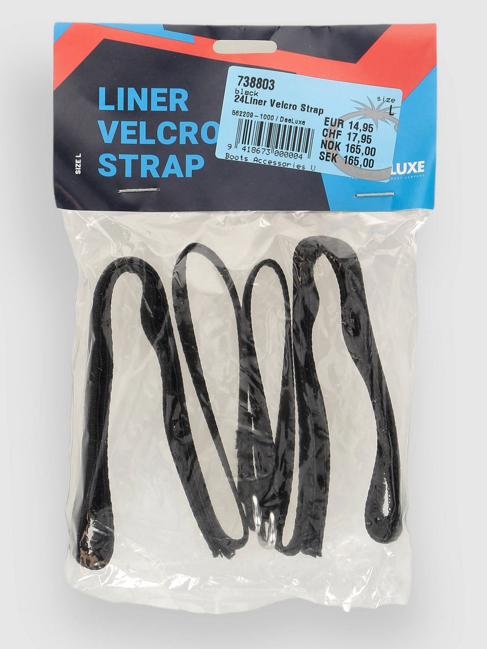 DEELUXE Liner Velcro Strap black
