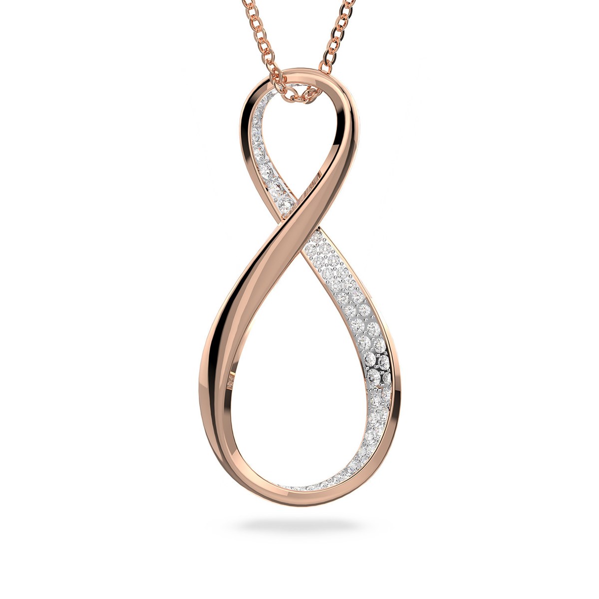 Collier Swarovski Exist rosé