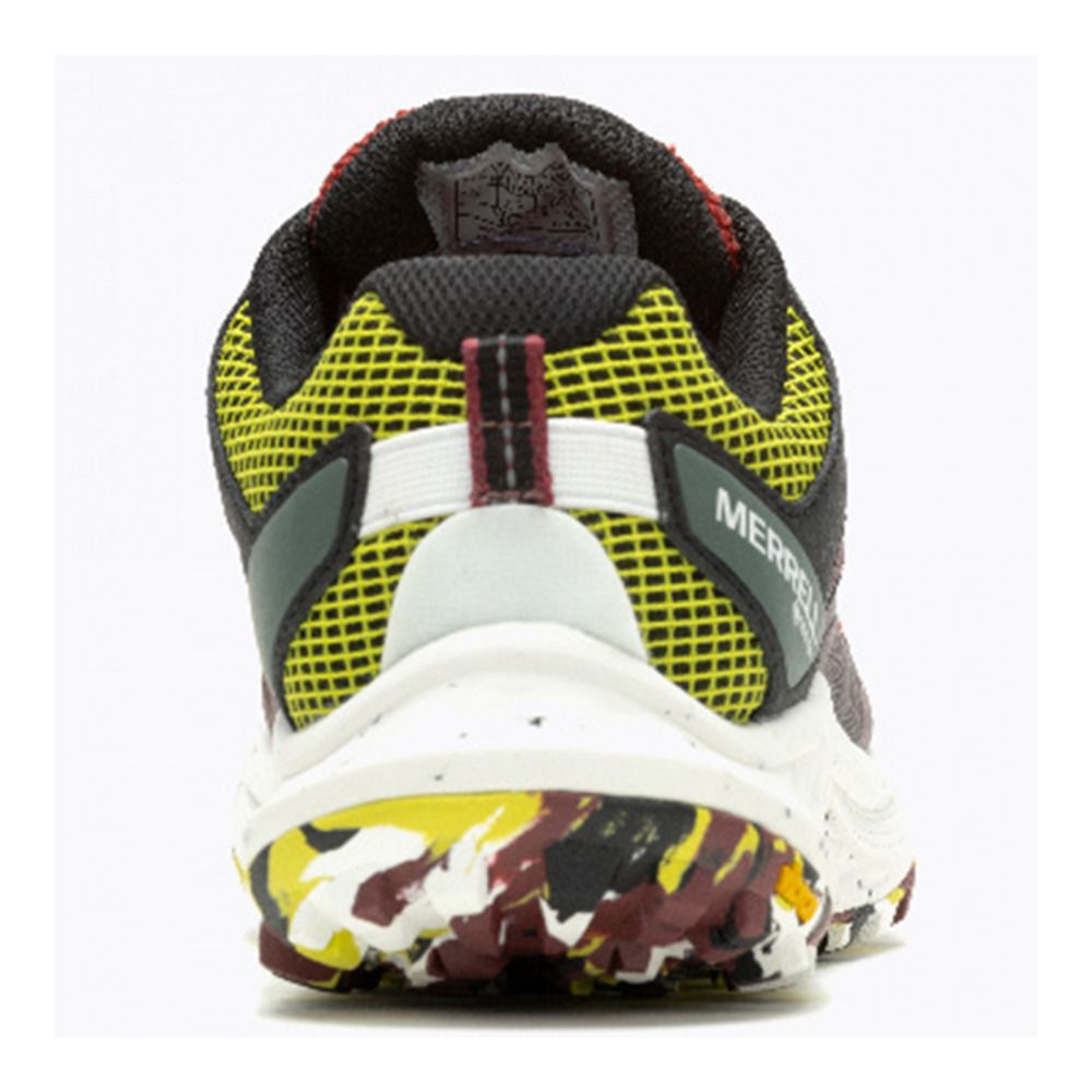 Merrell ANTORA 3 GTX - Chaussures trail Femme cabernet/hiviz