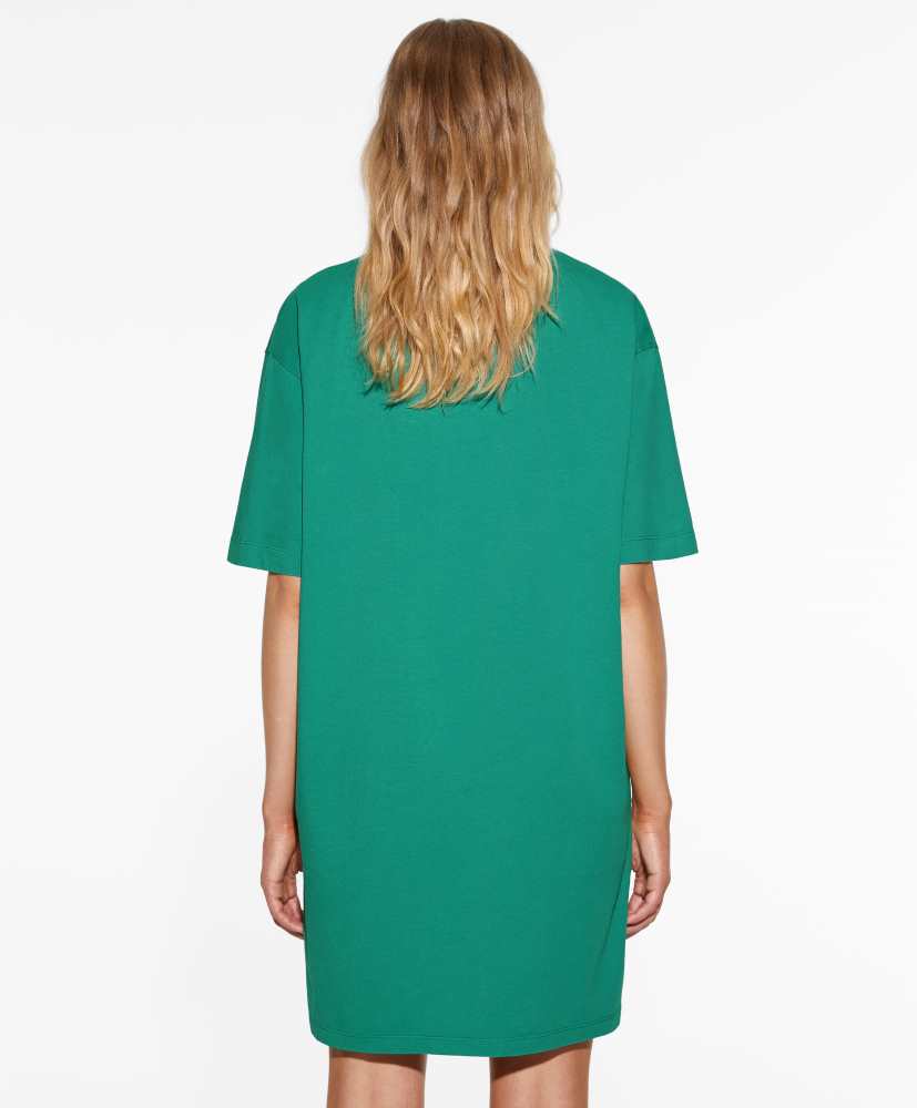 Camiseta longa, 100% algodão lavado