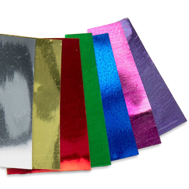 PVC-hart Spiegelfolie, dünn, farbig, glänzend
