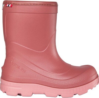 Viking Ecorox 1.0 Fôrede Gummistøvler, Pink/Light Pink