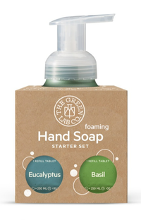 The green Lab Co. Starterset Handzeep Tabletten - Eucalyptus & Basilicum 1ST