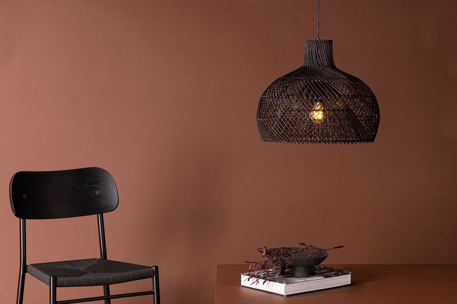 Laroche taklampe Sort