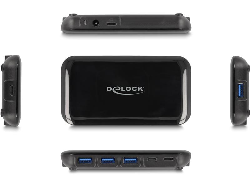 Delock USB-Hub 7 x USB 3.1 Sieben-Port-USB-C-Hub