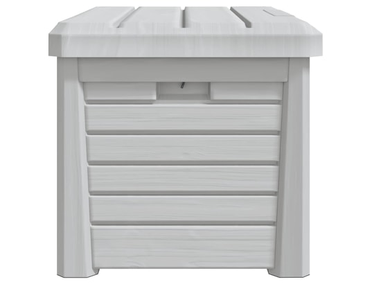 VIDAXL - Coffre Boîte à coussins d'extérieur gris 73x50,5x46,5 cm polypropyl...