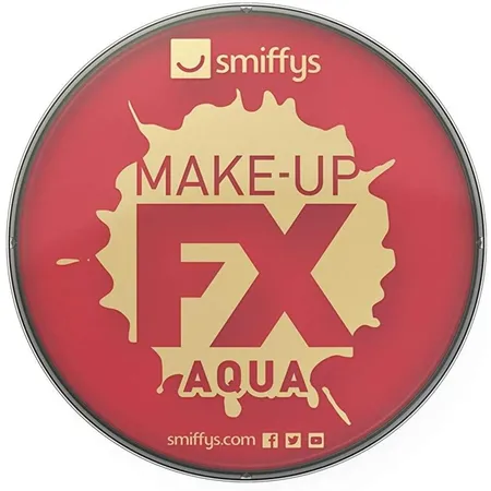 Smiffys Aqua Make up red, 16 ml