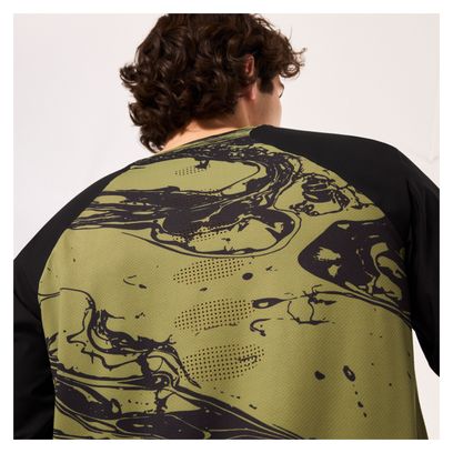 Maillot Manches Longues Oakley Seeker Airline Vert