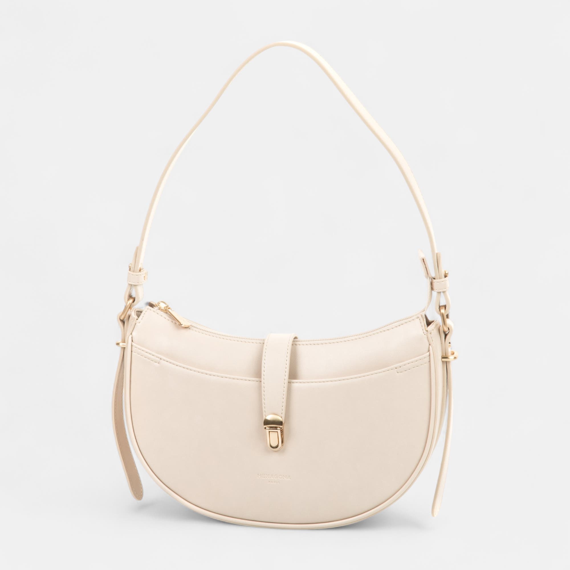 Sac à main beige
