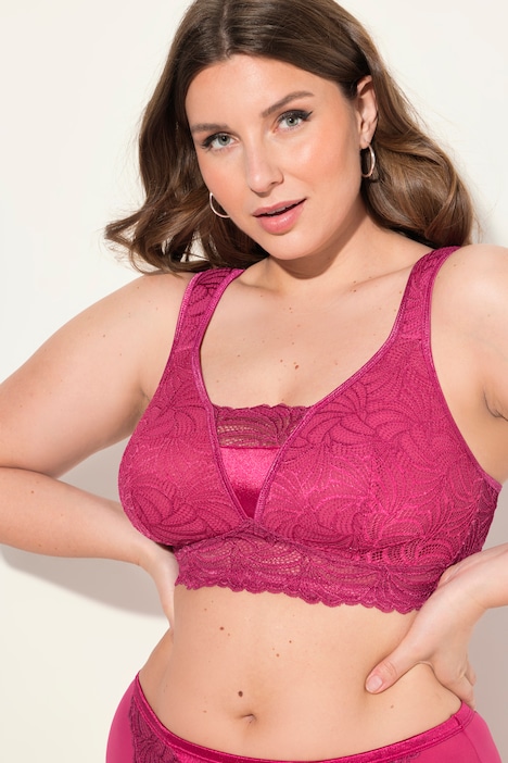 Bralette, Spitze, ohne Bügel, Cup B - F