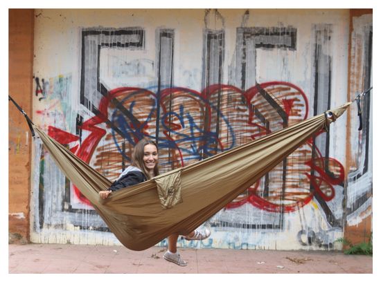 Hamac Ticket To The Moon Compact Hammock Marron