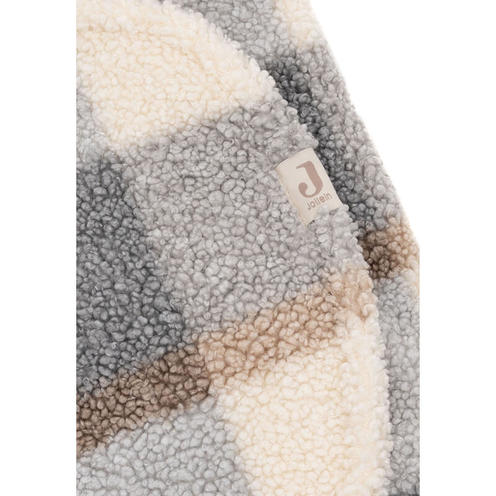 Couverture portefeuille Check boucle bunny - Multicolor - JOLLEIN