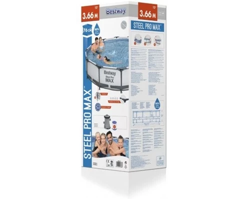 Bestway Steel Pro MAX 12  x 30''/3.66m x 76cm Pool Set'