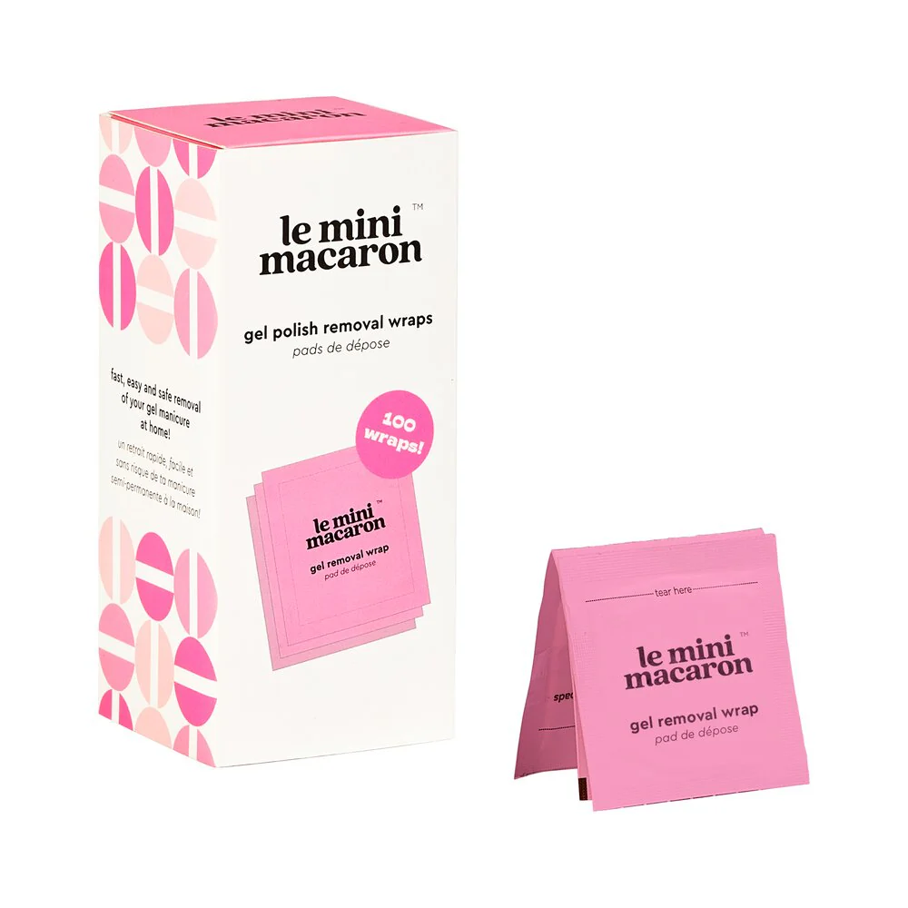 Le Mini Macaron  Removal Wraps - 100 stk.