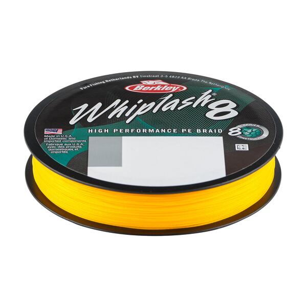 Berkley Whiplash 8 Tresse Jaune 300m