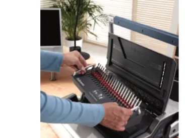 Spiralindbindingsmaskine Fellowes Galaxy 500