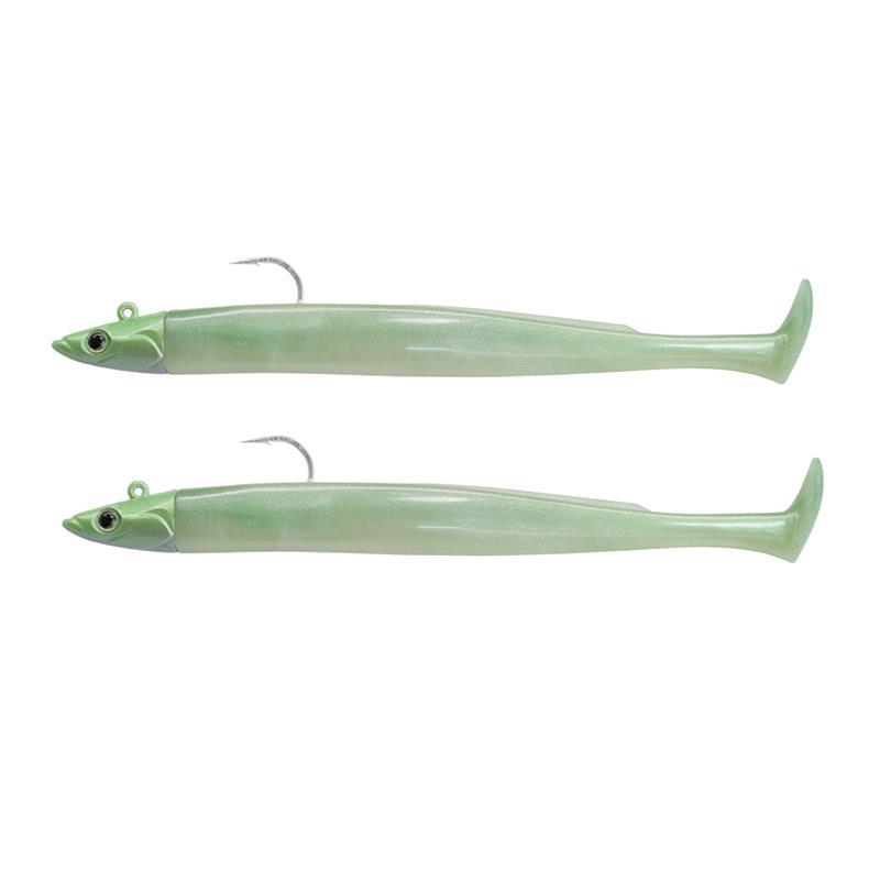 Kit Leurre Souple Arme Fiiish Double Combo Crazy Paddle Tail 150 + Tête Plombée Shore