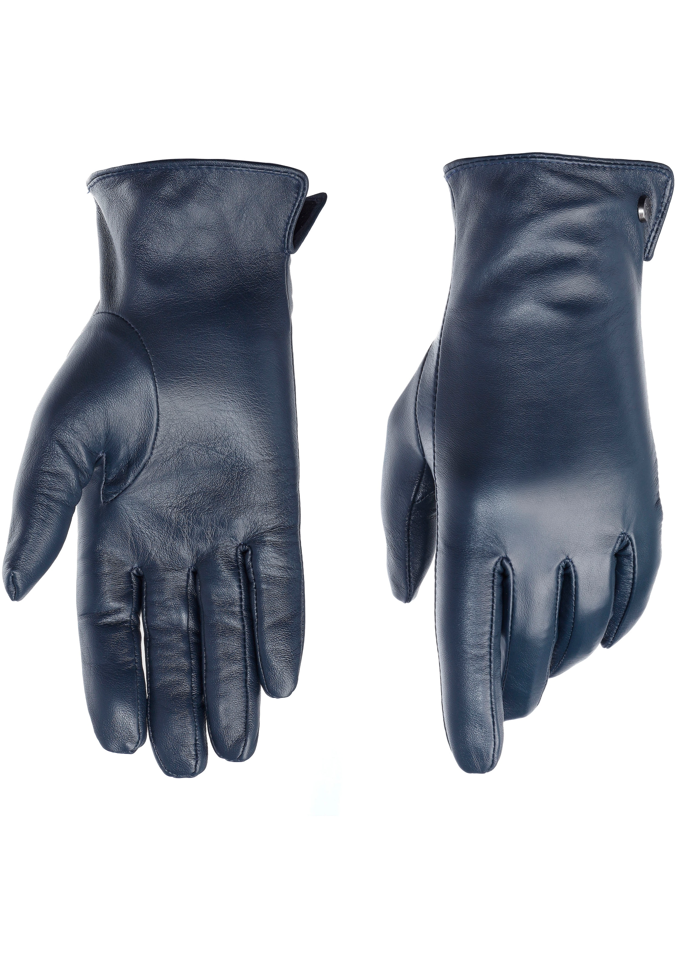 PEARLWOOD Lederhandschuhe »PAM«, weiches Fleece-Innenfutter, Temperaturregulierend, Seitenschlitz