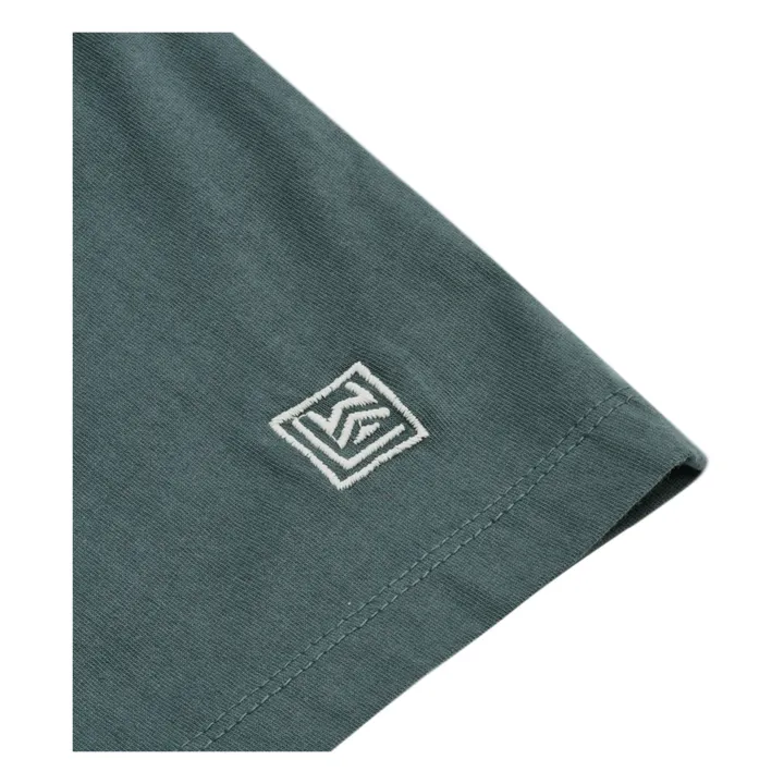 Liewood T-Shirt Manches Courtes Coton Bio Apia | Bleu gris