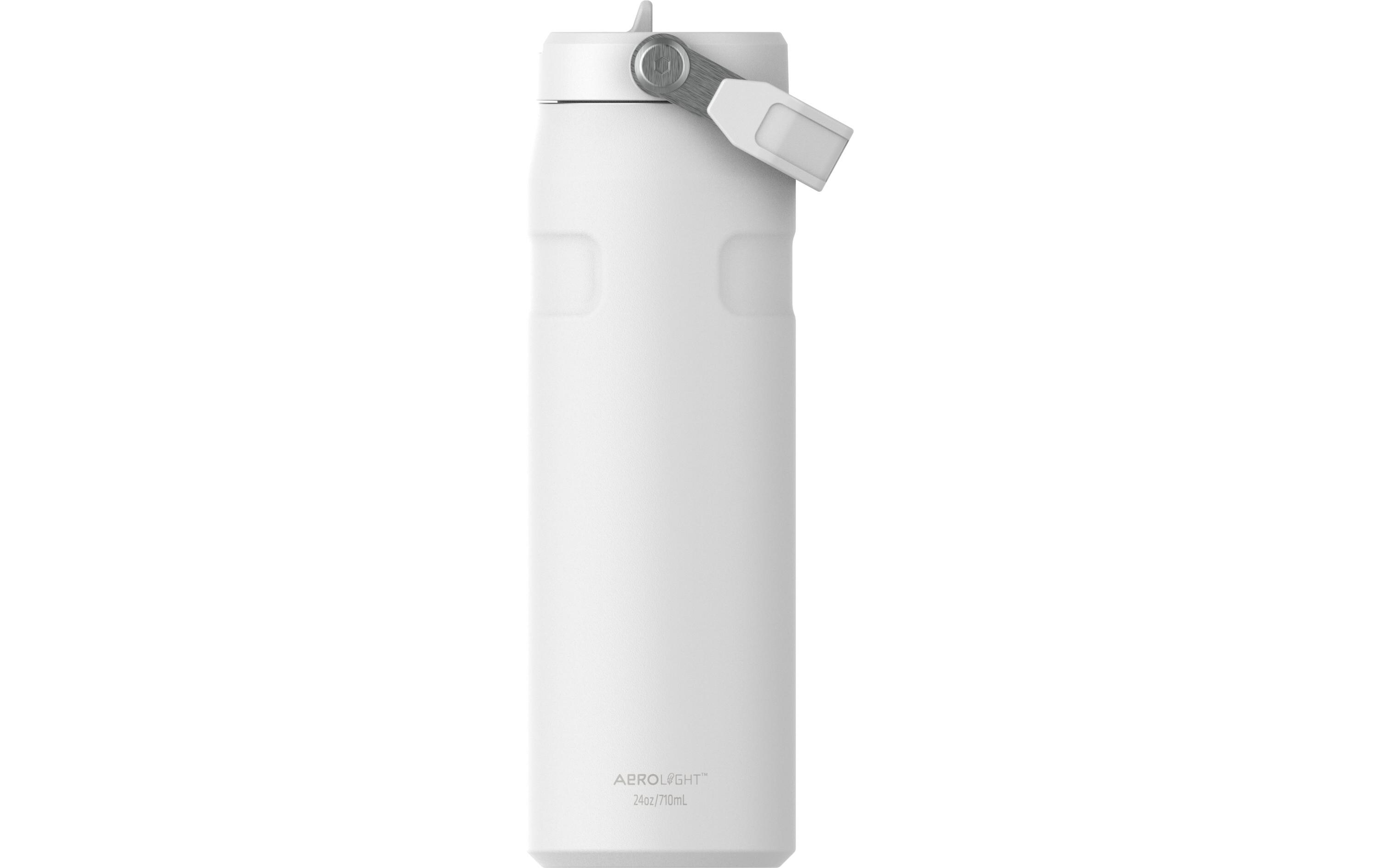 Thermosflasche IceFlow Bottle Flip Straw 700 ml, WeissTrinkflasche