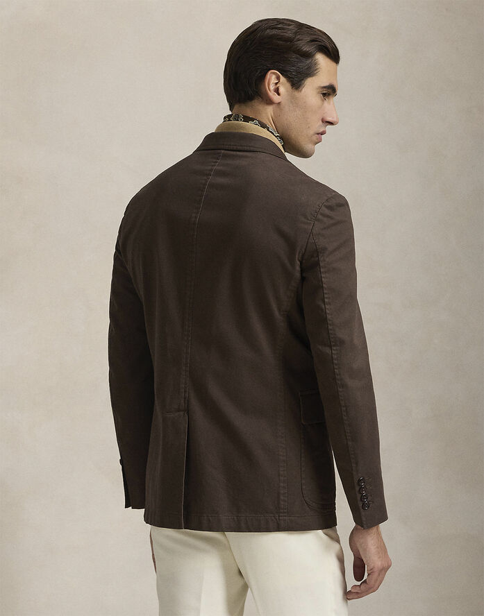 Polo Ralph Lauren GMT DYE CTN STR CHN-HRVD Peat brown