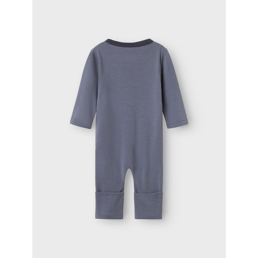 Køb Name It Folkstone Gray Tractor Nbmwillit Uld Ls Dragt