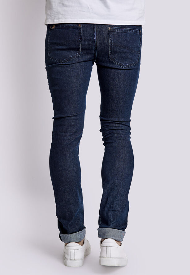 Bruun & Stengade BS Eastwood Slim Fit Jeans Mørkeblå
