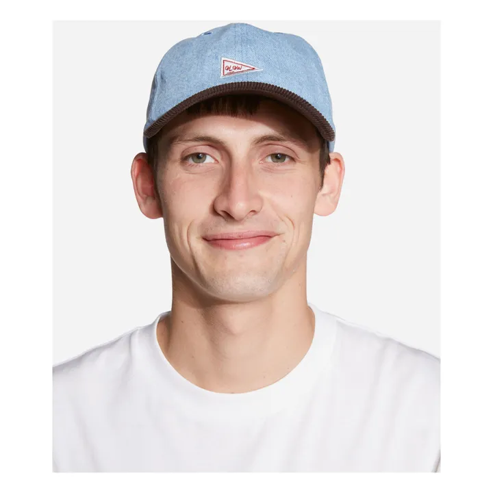 Olow Casquette Denim Coton Bio | Denim clair