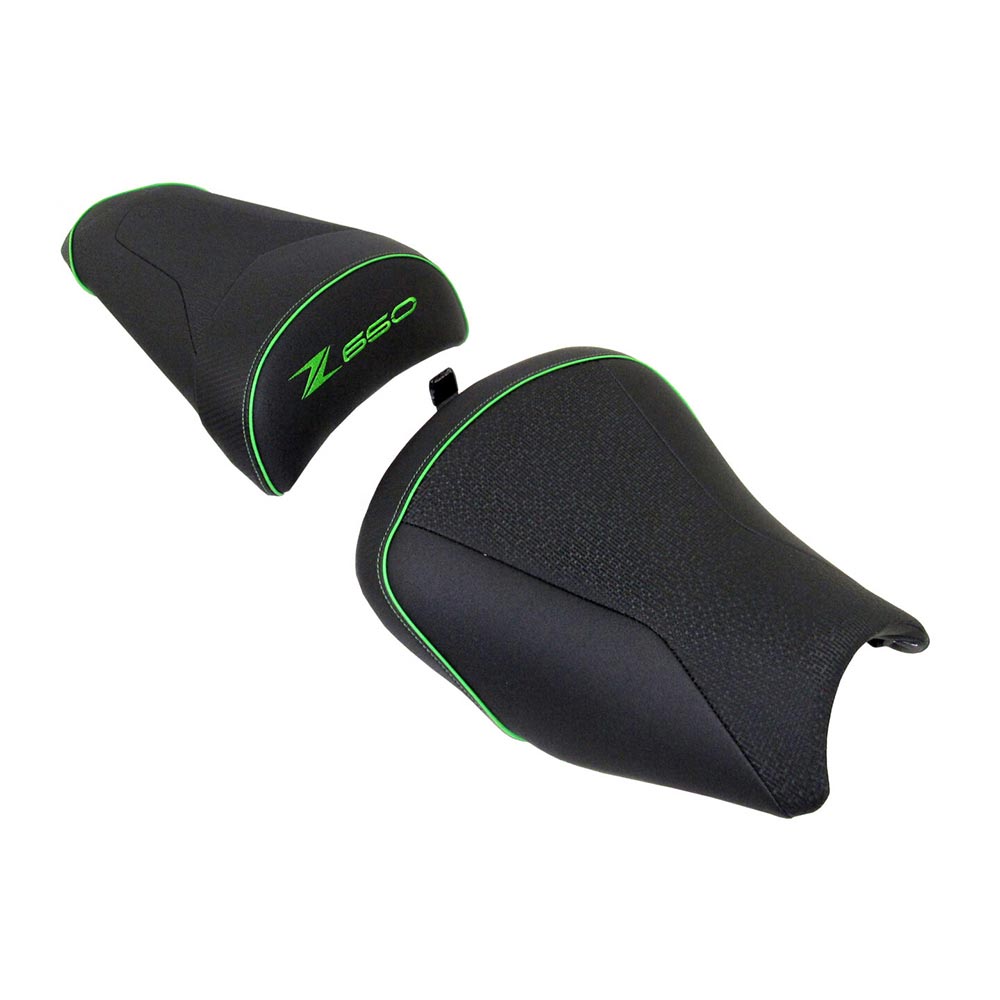 Bagster - Selle Ready Luxe Kawasaki Z650 (2020-2021) Noir / Vert