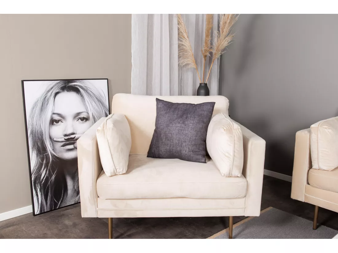 Fauteuil BOOM AC 1NOS 110x86x84 Beige