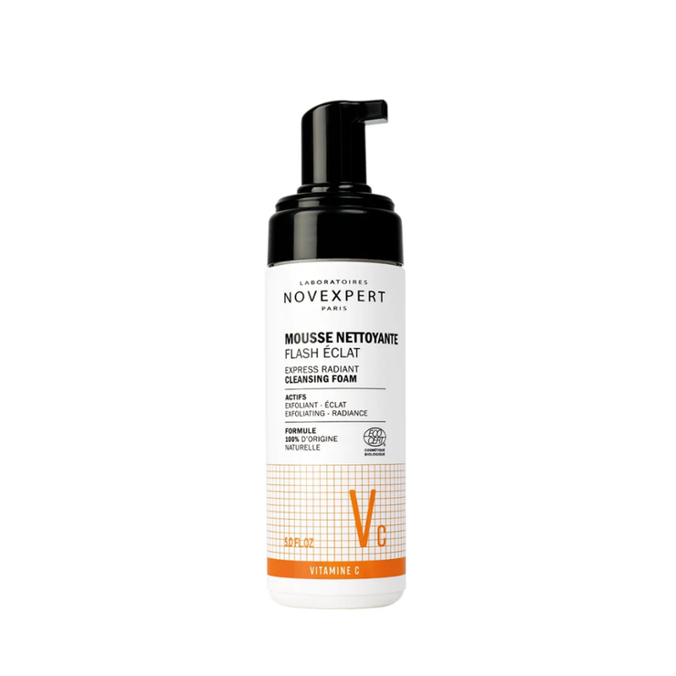 Vitamine C mousse nettoyante flash éclat 40ml