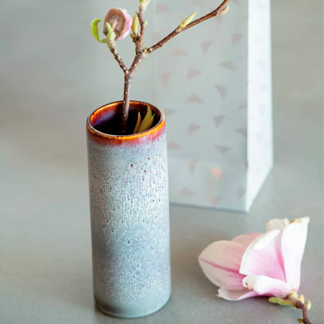 Vase Lave Home Beige 20 cm