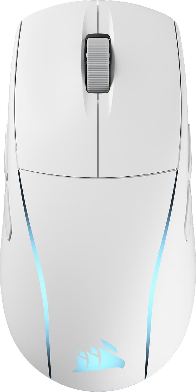 Corsair M75 RGB trådløs gaming-mus (hvid)