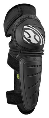 IXS Genouillères avec Protège Tibia MALLET Noir