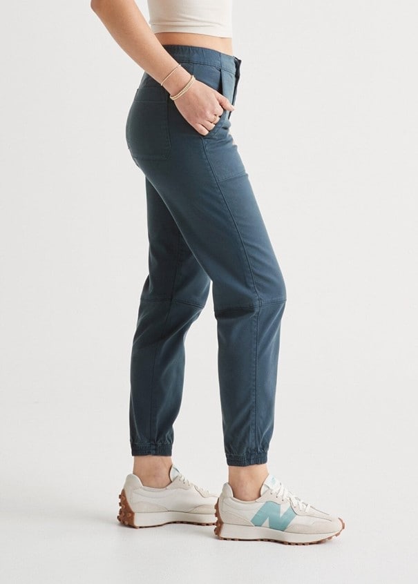 DU/ER Live Free High Rise Jogger Dame<br>Myk og UTROLIG komfortabel!