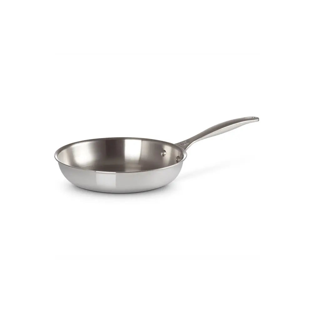 Le Creuset Magnetik Triply Koekenpan RVS