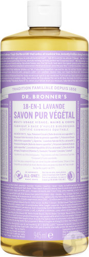 Dr Bronner's Savon Liquide Lavande Flacon 945ml