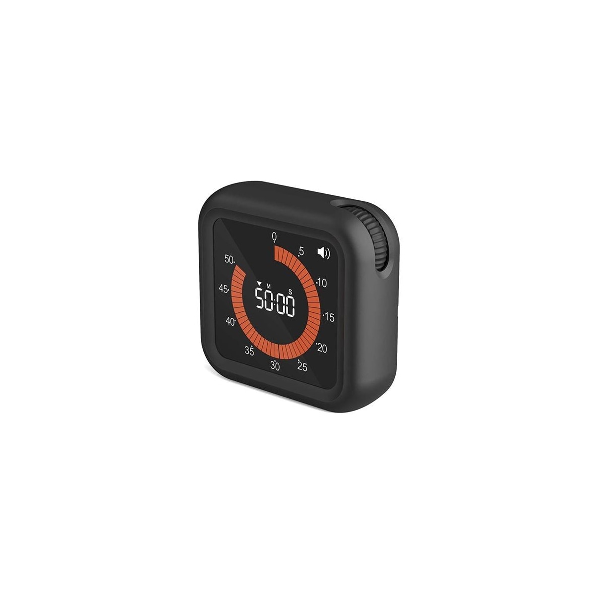 Digital 60-minutters timer med oppladbart batteri og magnetisk bakside