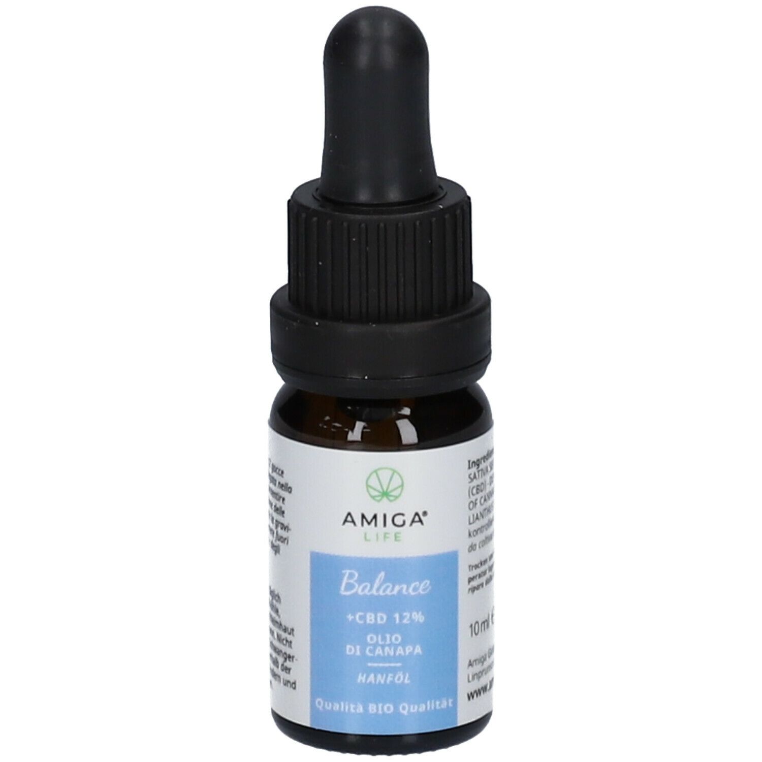AMIGA LIFE BIO-Hanföl mit CBD 12%