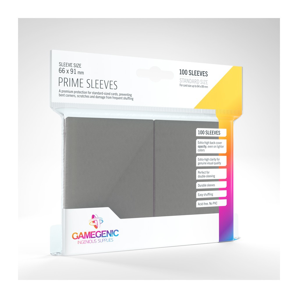 Gamegenic - 100 Prime Sleeves - 66x91